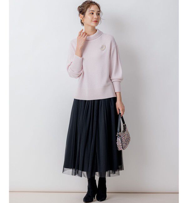 組曲「【飯豊まりえさん着用・Oggi12月号掲載】ギャザーチュール スカート」|スカート|