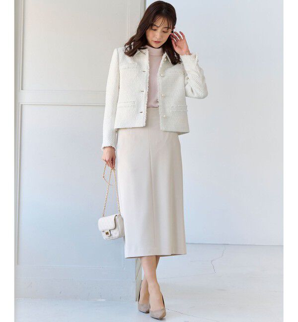 組曲「【KUMIKYOKU NAVY】ファンシーツイード 2WAYジャケット」|その他|