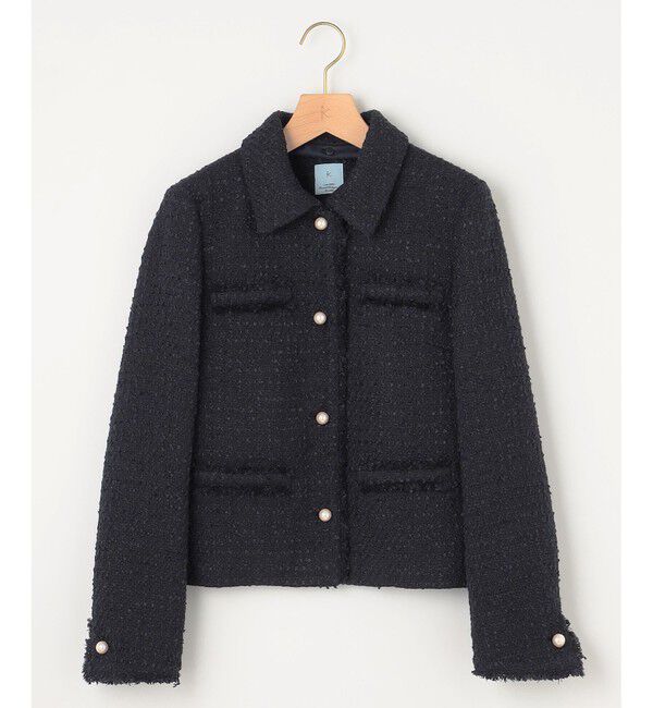 組曲「【KUMIKYOKU NAVY】ファンシーツイード 2WAYジャケット」|その他|