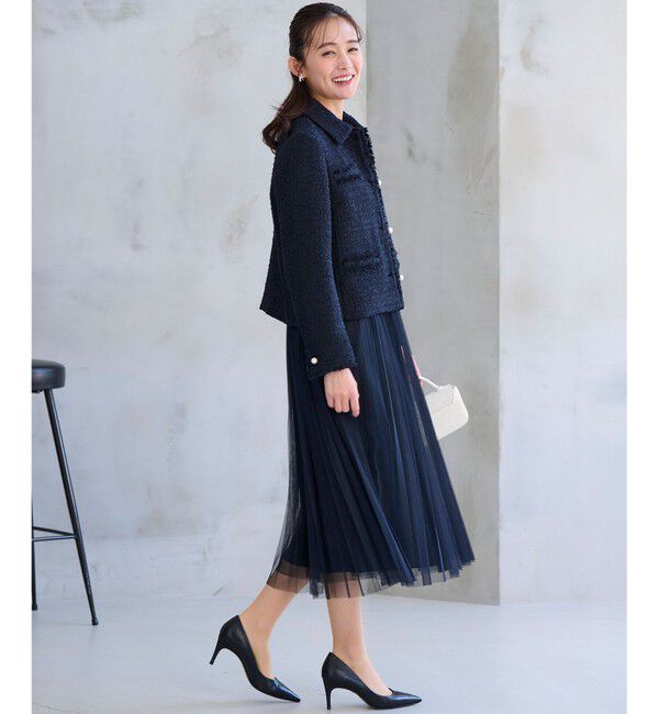 組曲「【KUMIKYOKU NAVY】ファンシーツイード 2WAYジャケット」|その他|