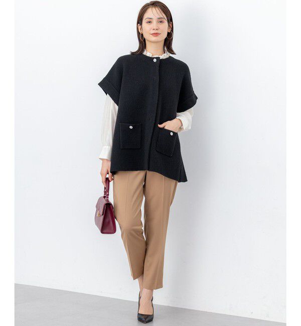 組曲「【WEB限定】プレーティングニットアウタージレ」|ベスト・ジレ|