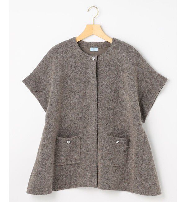 組曲「【WEB限定】プレーティングニットアウタージレ」|ベスト・ジレ|