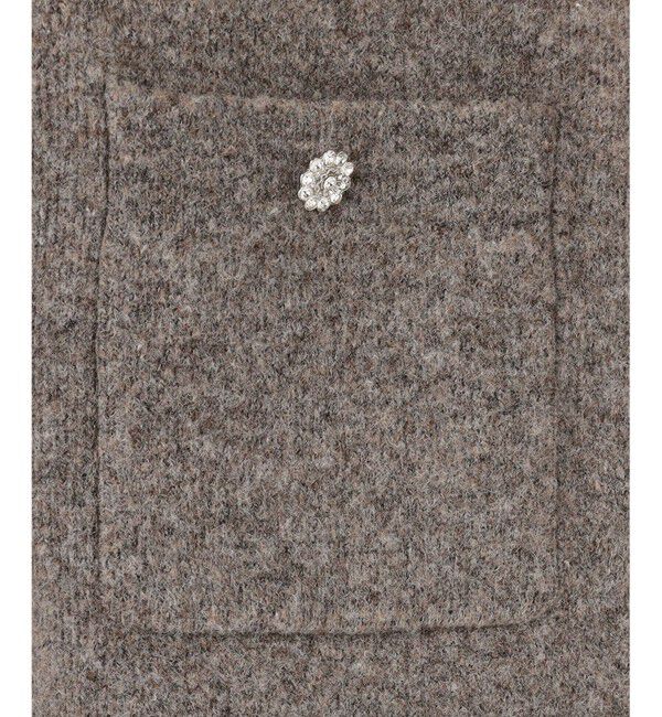 組曲「【WEB限定】プレーティングニットアウタージレ」|ベスト・ジレ|