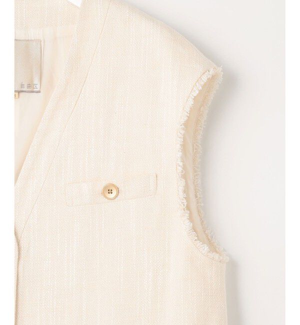 自由区「【セット可】ラミーブッチャー ショートジレ」|ベスト・ジレ|