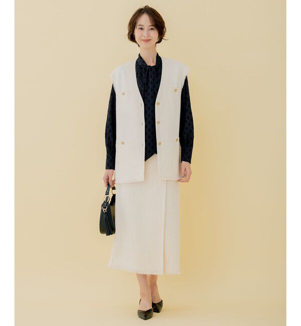自由区「【セット可】ラミーブッチャー ショートジレ」|ベスト・ジレ|