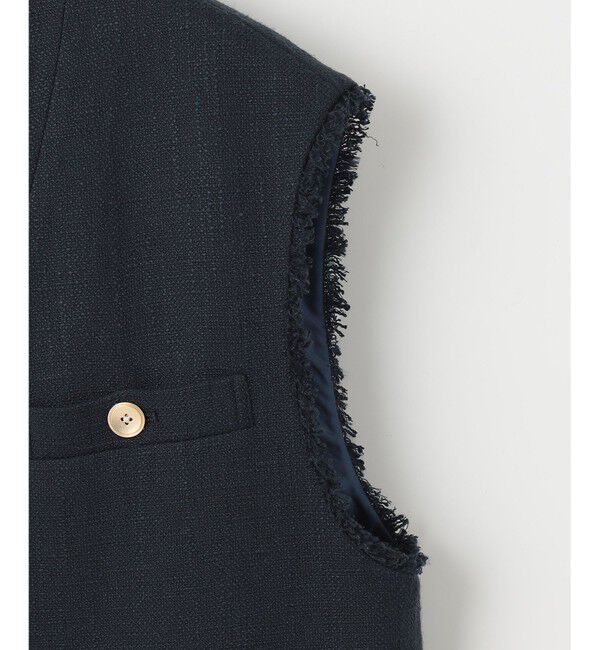 自由区「【セット可】ラミーブッチャー ショートジレ」|ベスト・ジレ|