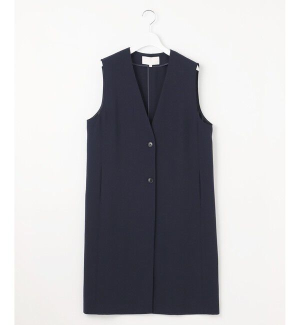 自由区「【セットアップ対応・UVカット・接触冷感・洗える】ライトストレッチ ジレ」|ベスト・ジレ|