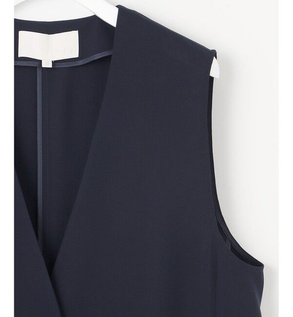 自由区「【セットアップ対応・UVカット・接触冷感・洗える】ライトストレッチ ジレ」|ベスト・ジレ|