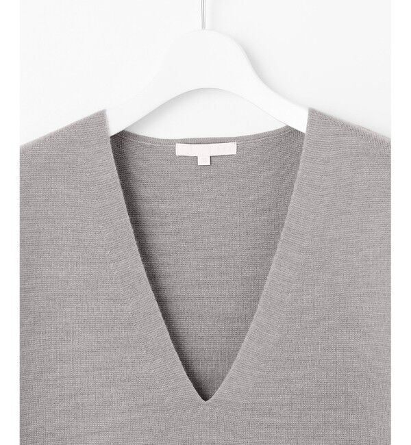 自由区「【セットアップ対応・洗える】ウールミラノニット ベスト」|ベスト・ジレ|