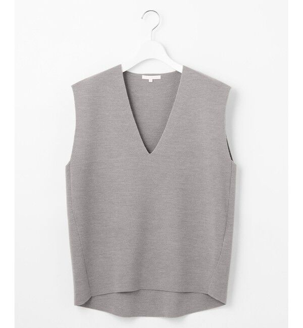自由区「【セットアップ対応・洗える】ウールミラノニット ベスト」|ベスト・ジレ|