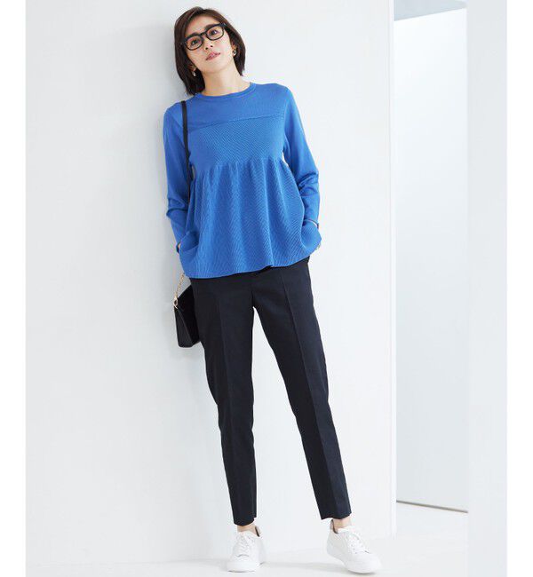 自由区「コットンサテンテーパード パンツ」|その他|