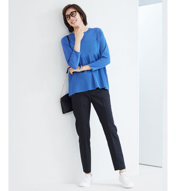 自由区「コットンサテンテーパード パンツ」|その他|