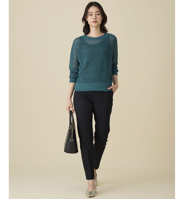 自由区「コットンサテンテーパード パンツ」|その他|