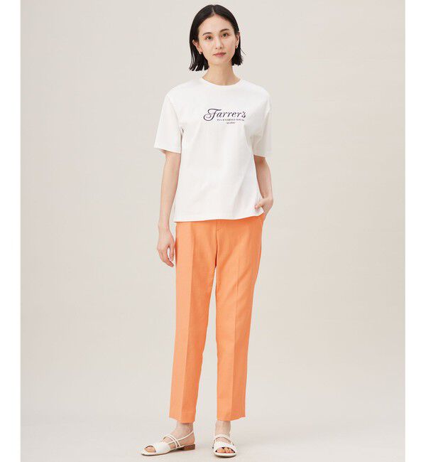 自由区「【接触冷感・UVカット・吸水速乾・洗える】シェルタリングテーパード パンツ」|その他|