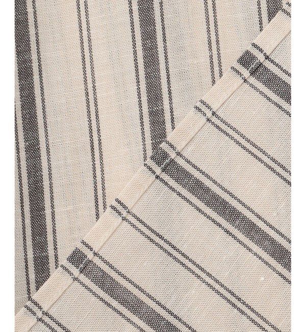 自由区「【接触冷感・吸水速乾・洗える】ナチュラルリネンフレア袖 シャツ」|シャツ・ブラウス|