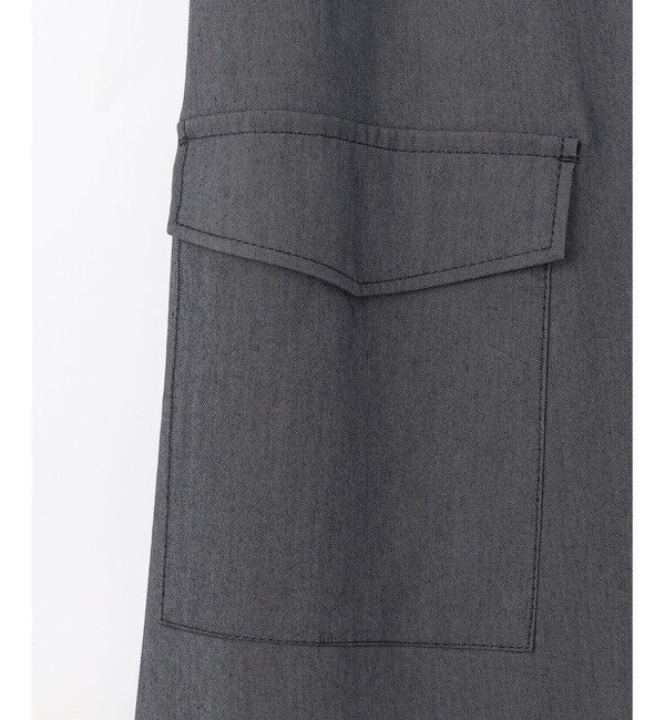 自由区「デニムライクボトムフレア スカート」|スカート|