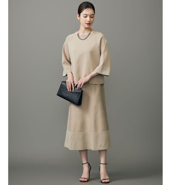 自由区「モールブロッキングニット スカート」|スカート|