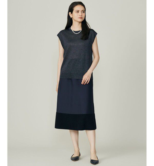 自由区「モールブロッキングニット スカート」|スカート|