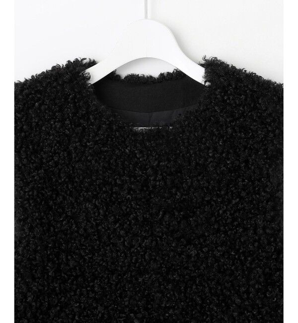 自由区「【SHIHOさん着用】カルガンラムエコファー ジレ」|ベスト・ジレ|