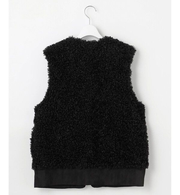 自由区「【SHIHOさん着用】カルガンラムエコファー ジレ」|ベスト・ジレ|