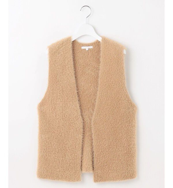 自由区「ニットファー ジレ」|ベスト・ジレ|