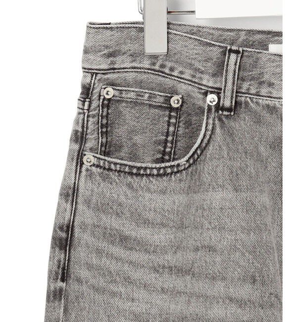 23区「【SLOW/一部店舗限定】スリット ストレート デニム」|デニム|