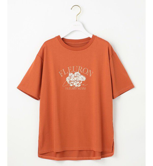 ANY SIS「【洗える】ロゴ刺繍 Tシャツ」|Tシャツ・カットソー|