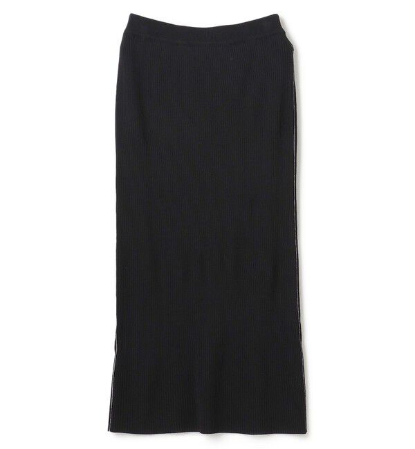 BEIGE,「【洗える】LAURA / Iラインリブスカート」|スカート|