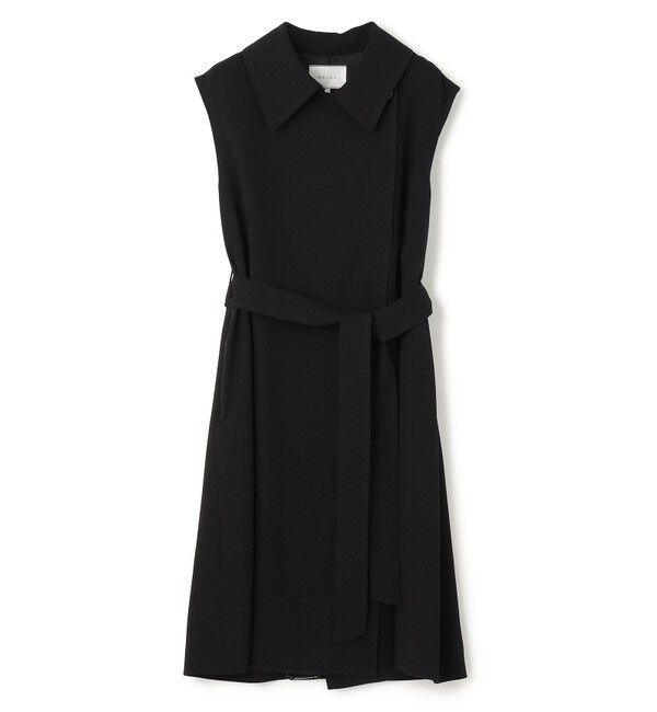 BEIGE,「FLEUR / ラップデザインロングジレ」|ベスト・ジレ|