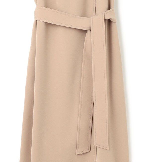 BEIGE,「FLEUR / ラップデザインロングジレ」|ベスト・ジレ|