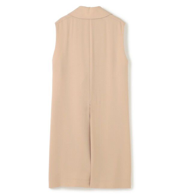 BEIGE,「FLEUR / ラップデザインロングジレ」|ベスト・ジレ|