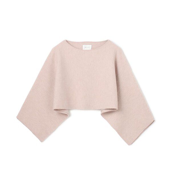 BEIGE,「CHICORA / プルオーバーウールニットケープ」|ストール|Taupe