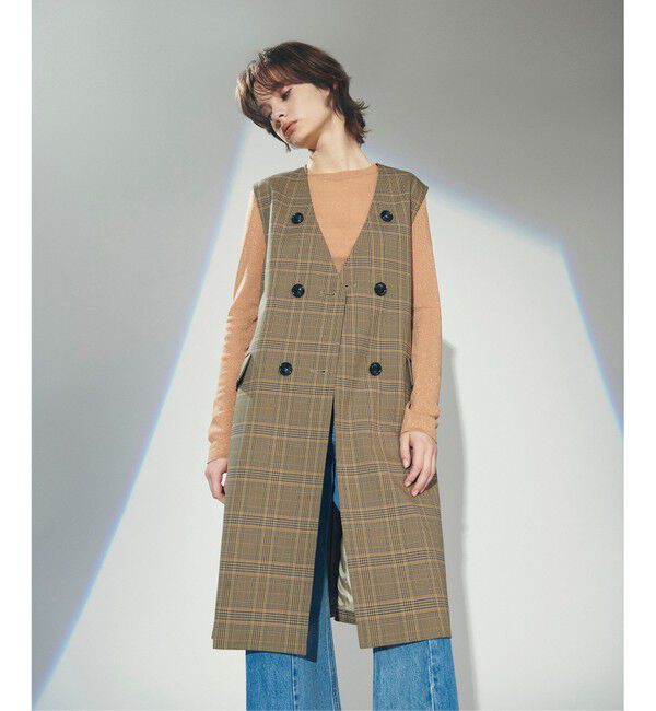 Diagram「ノーカラーロングジレ2」|ベスト・ジレ|