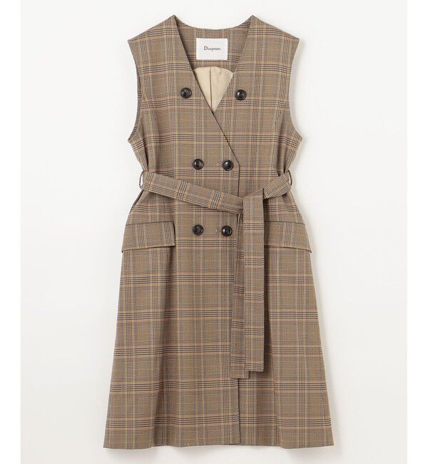 Diagram「ノーカラーロングジレ2」|ベスト・ジレ|