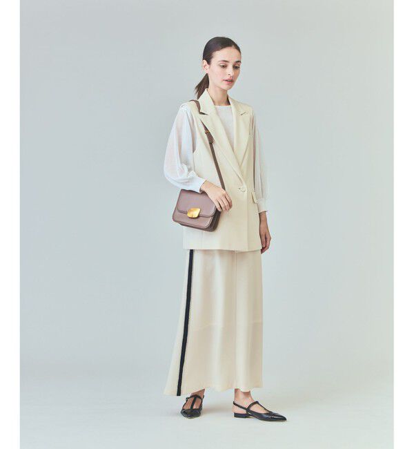  「トリアセテーラードジレ」|ベスト・ジレ|