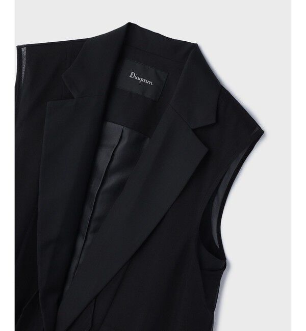 Diagram「チュールオーバーベスト」|ベスト・ジレ|