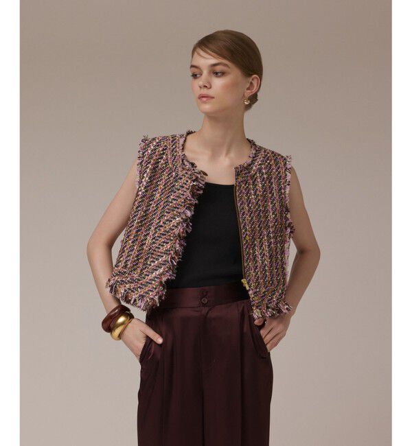 Diagram「コンパクトツイードベスト」|ベスト・ジレ|