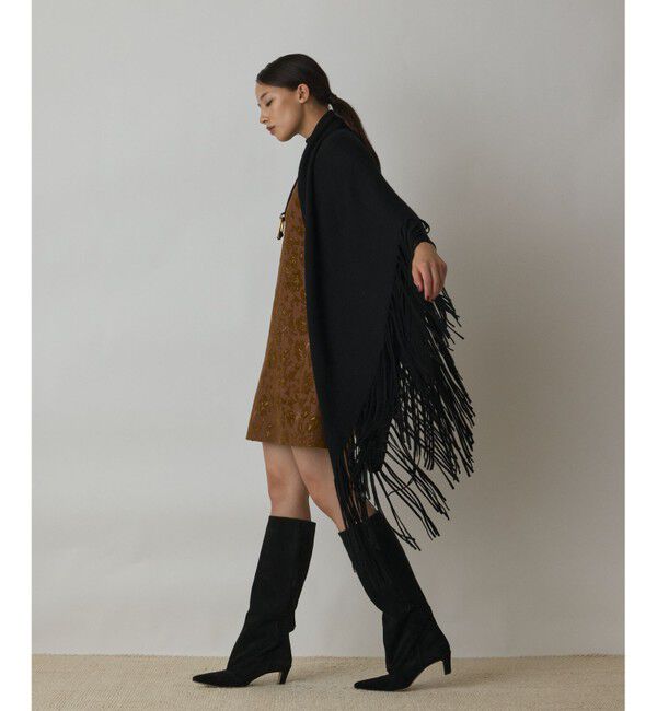 GRACE CONTINENTAL「フリンジストール」|ストール|