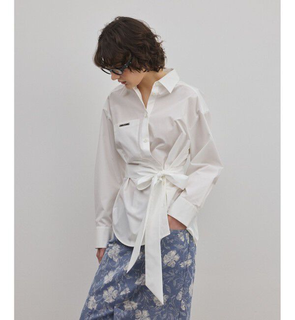 Diagram「ボウタイマルチwayシャツ」|シャツ・ブラウス|ホワイト