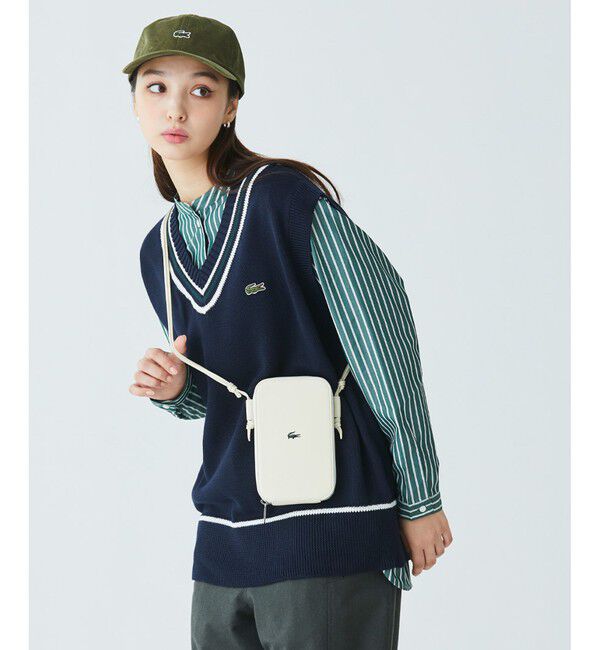 LACOSTE「コットンポリニットチルデンベスト」|ベスト・ジレ|