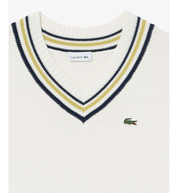 LACOSTE「コットンポリニットチルデンベスト」|ベスト・ジレ|