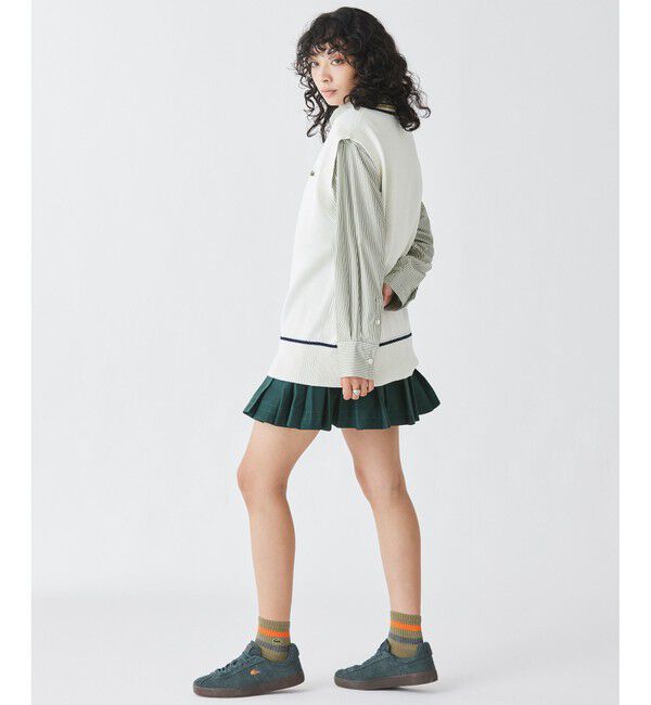 LACOSTE「コットンポリニットチルデンベスト」|ベスト・ジレ|