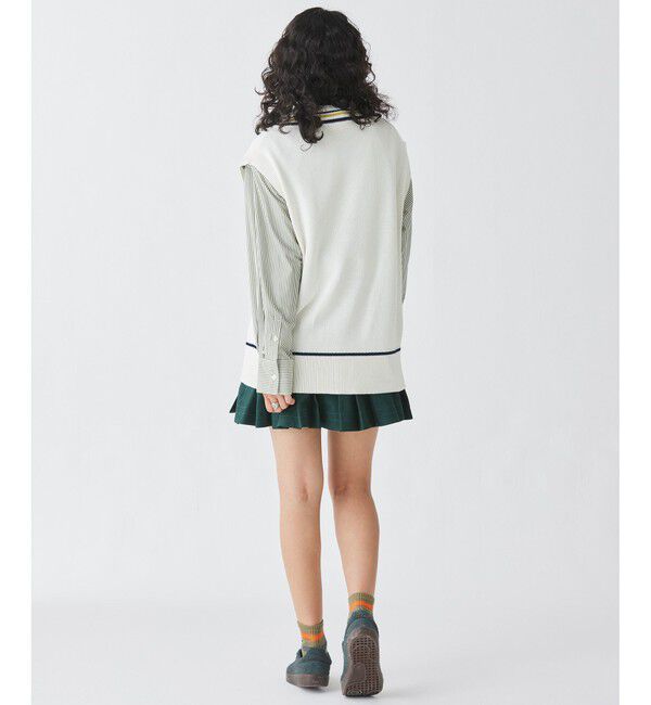 LACOSTE「コットンポリニットチルデンベスト」|ベスト・ジレ|