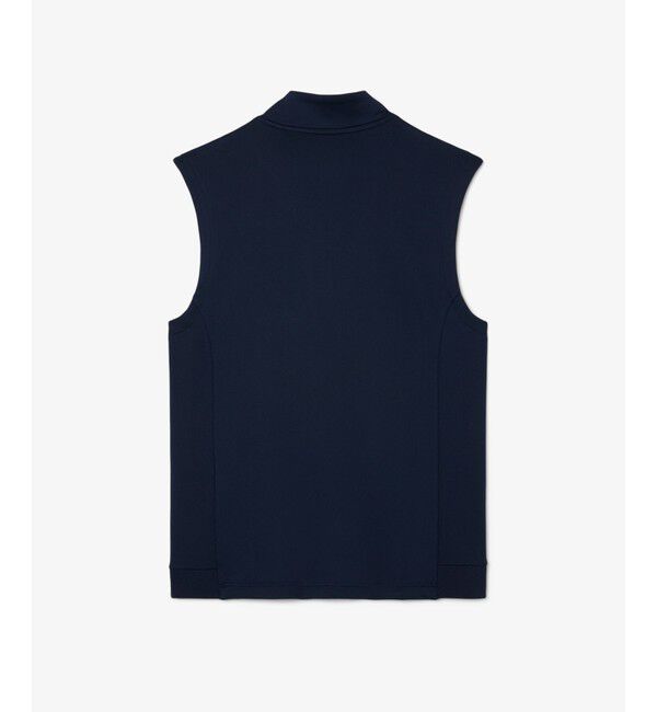 LACOSTE「ウルトラドライハーフジップゴルフベスト」|ベスト・ジレ|