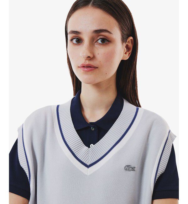 LACOSTE「チルデンニットベスト」|ベスト・ジレ|