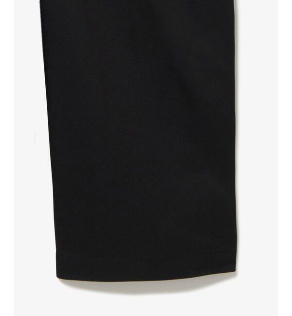 LACOSTE「ダブルタックワイドスラックス」|チノ|