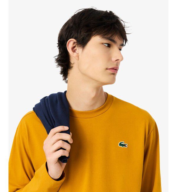 LACOSTE「ラコステゴルフバックプリントウルトラドライロングスリーブTシャツ」|Tシャツ・カットソー|