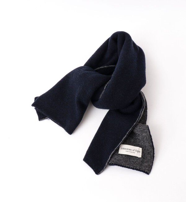 NOLLEY'S goodman「【Johnstons of Elgin/ジョンストンズ・オブ・エルガン】HAA03131 KNITTED SCARF TUBULAR 35」|ストール|