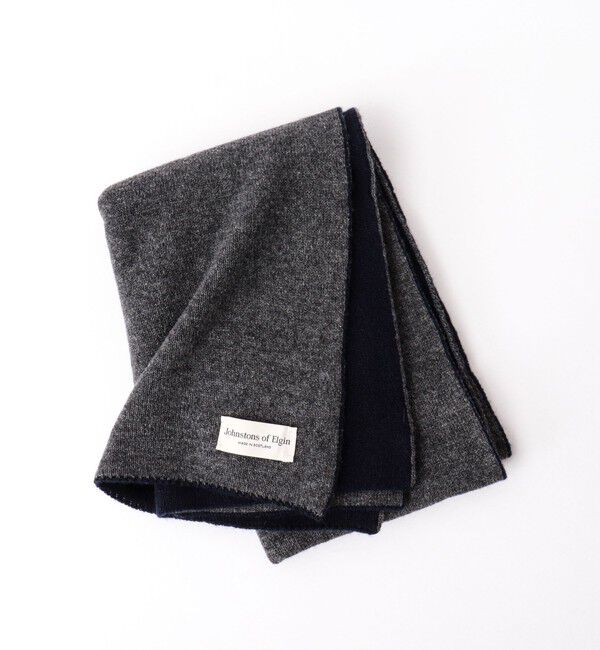 NOLLEY'S goodman「【Johnstons of Elgin/ジョンストンズ・オブ・エルガン】HAA03131 KNITTED SCARF TUBULAR 35」|ストール|