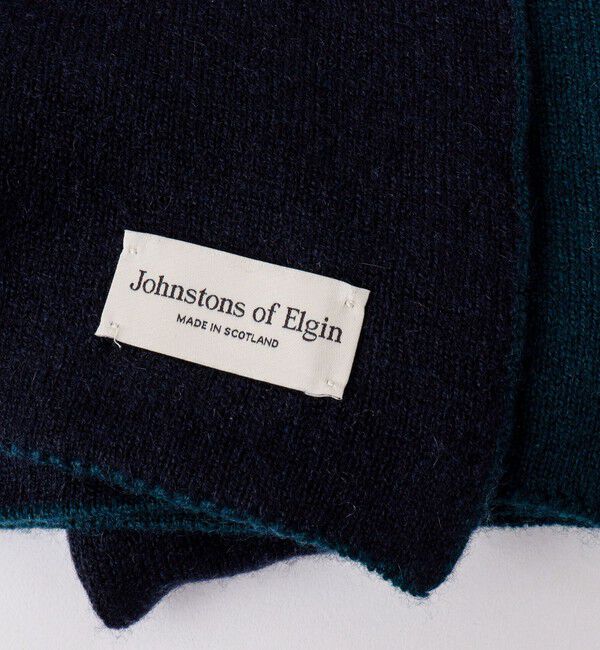 NOLLEY'S goodman「【Johnstons of Elgin/ジョンストンズ・オブ・エルガン】HAA03131 KNITTED SCARF TUBULAR 35」|ストール|